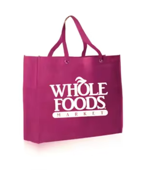 Printed tote bag sample